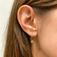 Earrings hoops limited heart