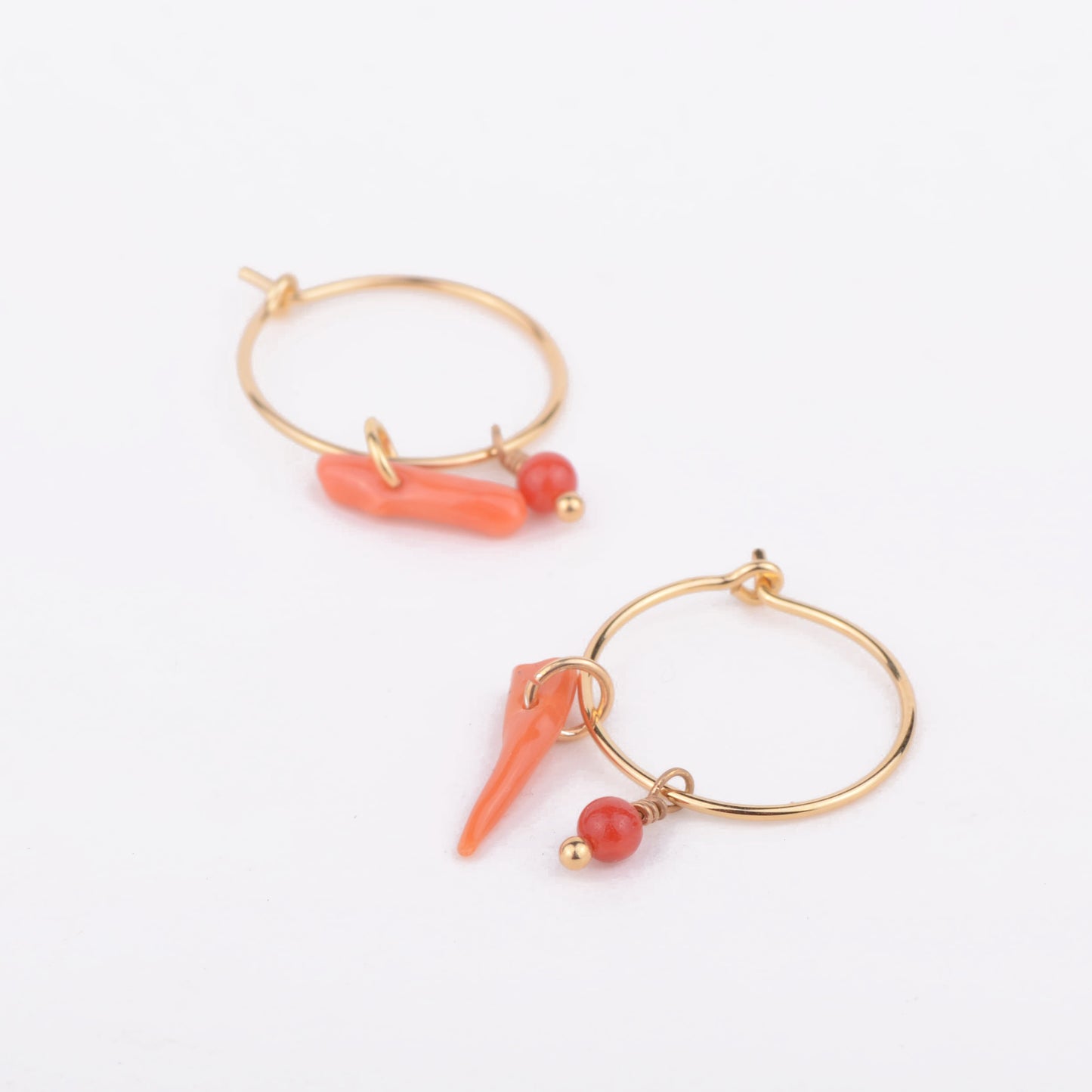 Earrings pomegranate
