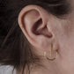 Earrings 14k pluto stripe