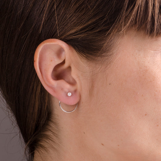 Earrings Pluto Pearl